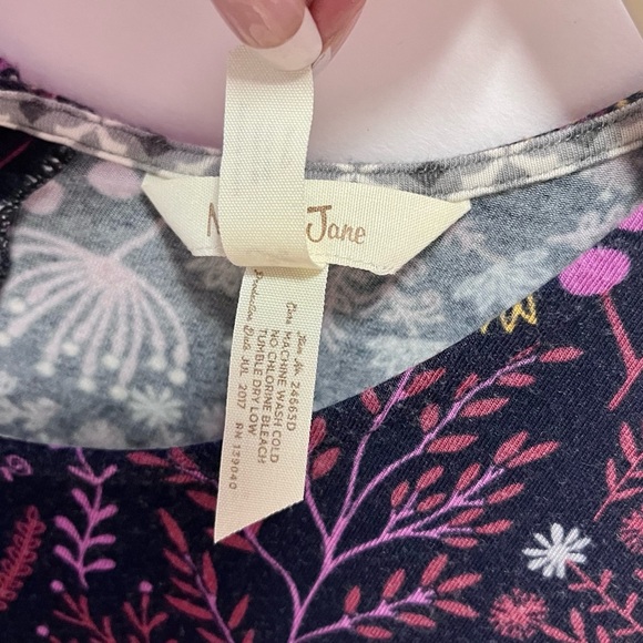 Matilda Jane New Resolution Ditzy Floral Soft Modal Jersey Shift Dress SZ Small - Picture 8 of 11